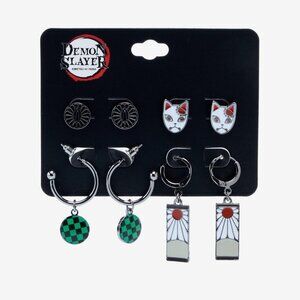 Demon Slayer: Kimetsu No Yaiba Tanjiro Earring Set FAST SHIPPING!